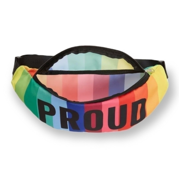 PRIDE Proud Rainbow Fanny Pack/Belt Bag - Picture 2 of 5